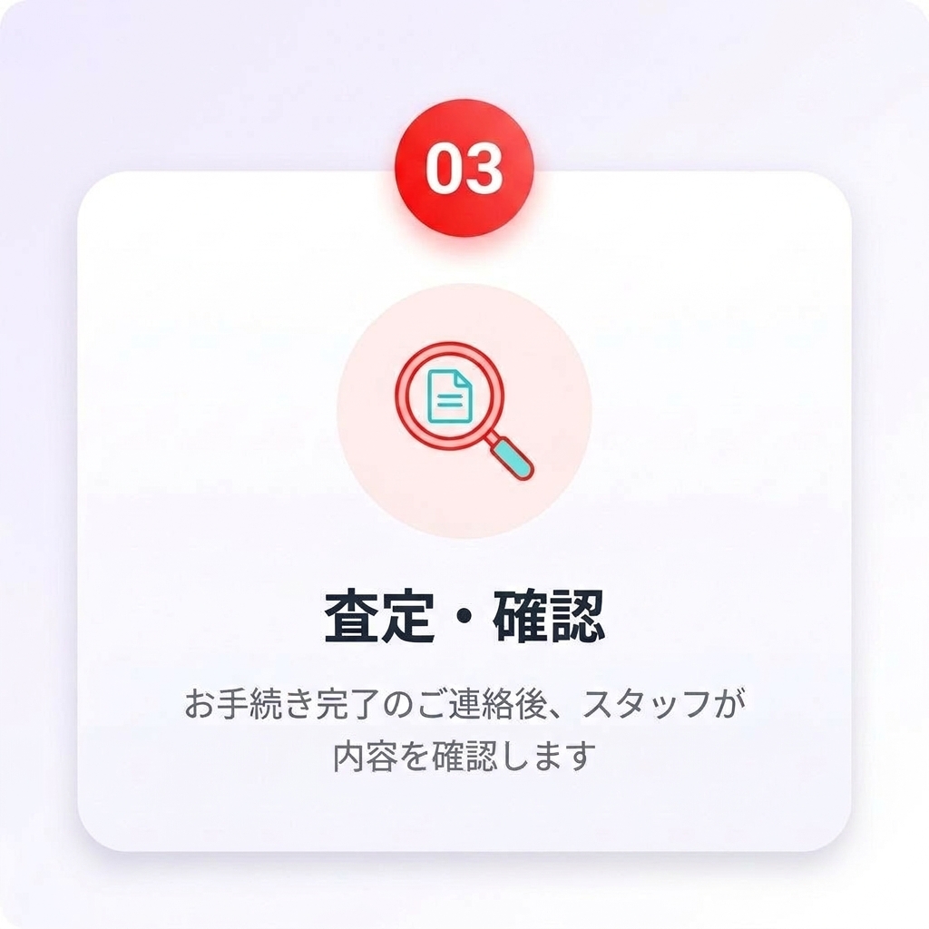 Step3 査定・確認